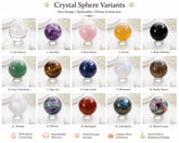 Healing Crystal Sphere - Large Area