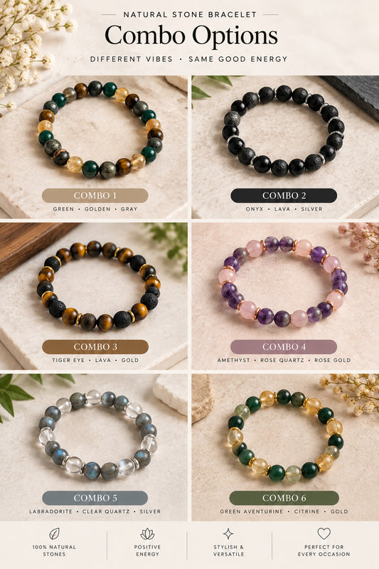 Choose Your Premium and Powerful Combos Bracelets ✨