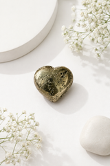 Pyrite Heart- Peru Origin