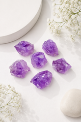 Raw Natural Amethyst- Overthinking, Stress, Anxiety, Sleep