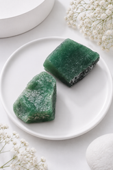 Raw Natural Green Jade- Good Luck, Happiness, Positivity