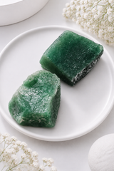 Raw Natural Green Jade- Good Luck, Happiness, Positivity