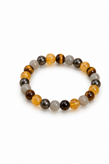 Money Attraction Bracelet – 4 Crystal Wealth Blend
