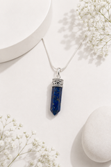Lapis Lazuli Pencil Pendant