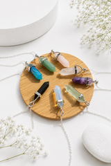 Double Pointed Crystal pendant