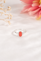Red Coral (Moonga) Ring – Mangal Ratna for Courage & Energy
