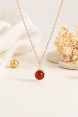 Carnelian Pendant Mini – Motivation & Creativity