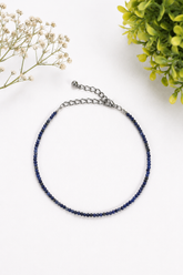 Lapis Lazuli Anklet – Wisdom & Clear Communication