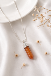 Carnelian Pencil Pendant – Motivation & Creativity