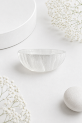 Selenite Bowl – Crystal Cleansing Bowl