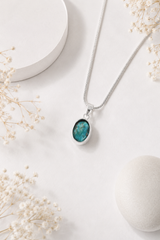 Turquoise pendant (Firoza) – Protection & Communication