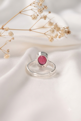 Ruby (Manik) Ring – Surya Ratna for Confidence & Leadership