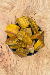 Raw Tiger Eye Cluster – Confidence & Focus