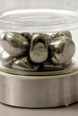Pyrite Crystal Water Bottle – Wealth & Confidence