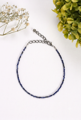 Lapis Lazuli Anklet – Wisdom & Clear Communication