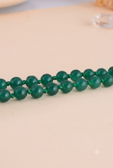 Green Aventurine Mala – 108 Beads for Luck & Opportunity
