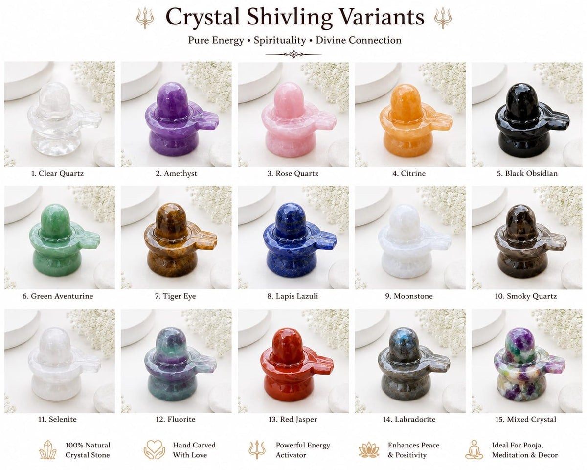 Healing Crystal Shivaling