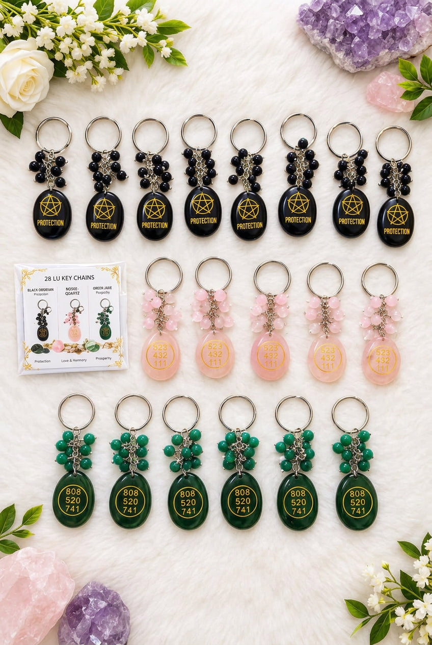 Zibu Crystal Keychains – Carry Your Energy Everywhere