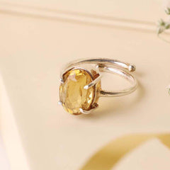 Crystal Ring – Natural Gemstone Everyday Ring