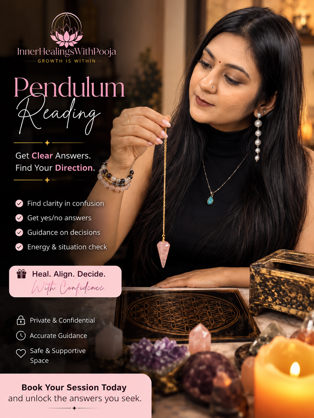 Pendulum Reading — with Pooja