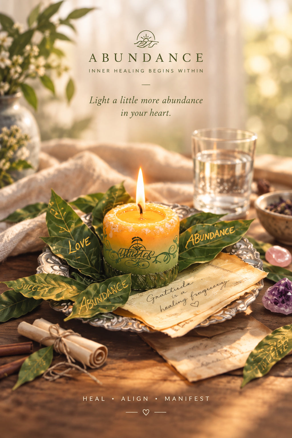 Bay Leaf Ritual — with Pooja