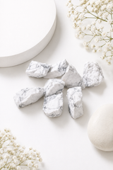 Raw Natural Howlite - Healing, Sleep, Peace, Calmness