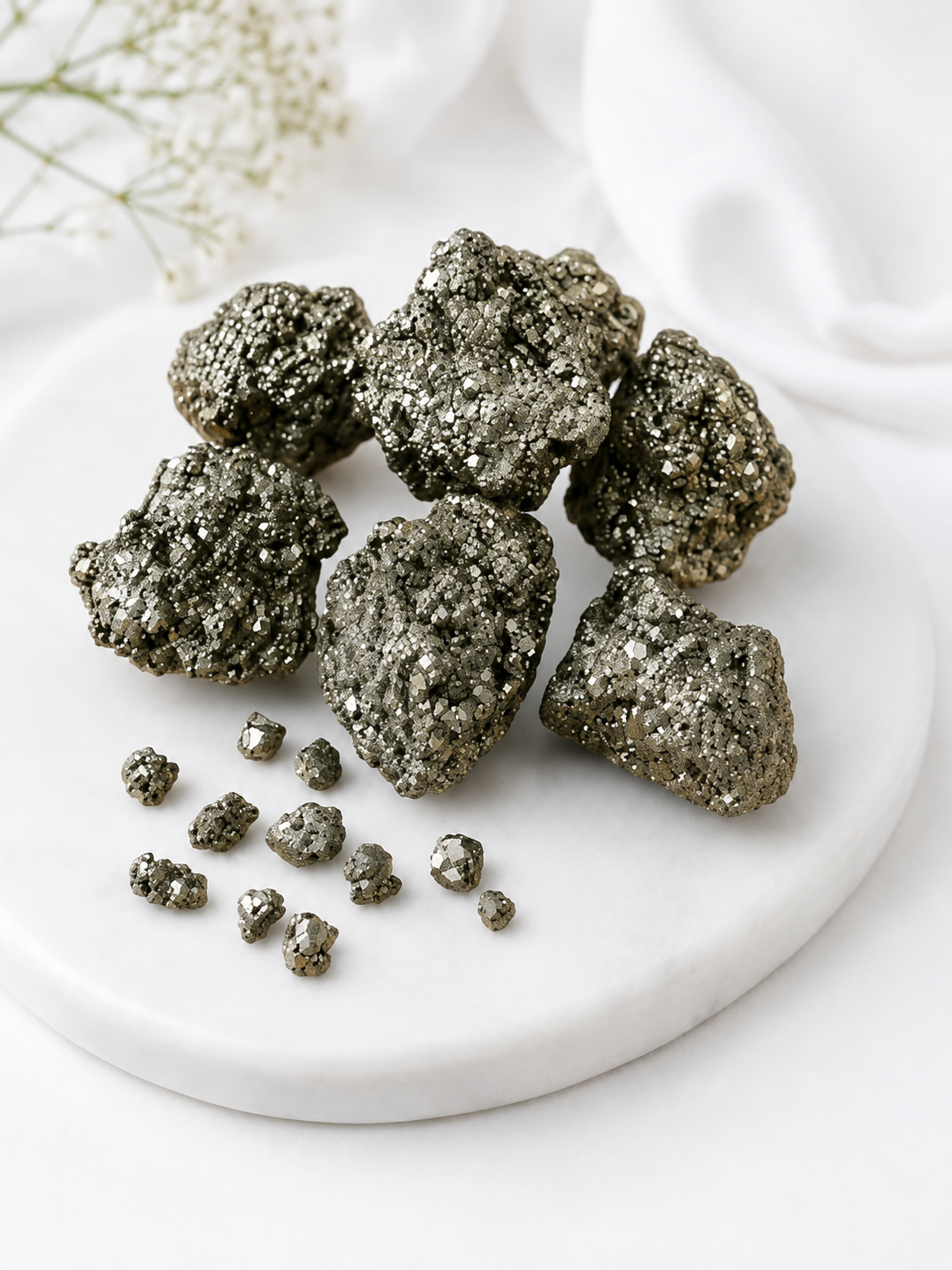 Raw Pyrite Cluster – Wealth & Confidence