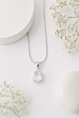 Clear Quartz (sphatik) Pendant