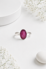 Ruby (Manik) Ring – Surya Ratna for Confidence & Leadership