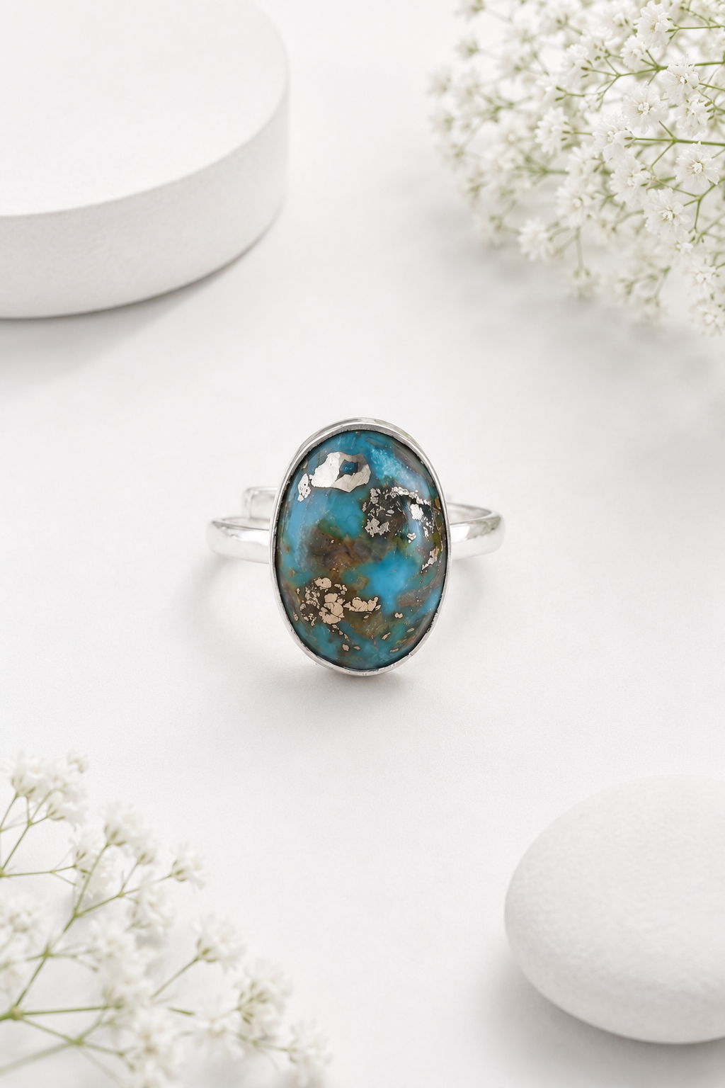 Turquoise (Firoza) Ring – Evil Eye Protection & Venus Energy