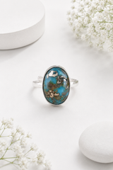 Turquoise (Firoza) Ring – Evil Eye Protection & Venus Energy