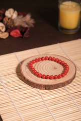Red Coral Bracelet (Moonga) – Mars Energy for Courage & Strength