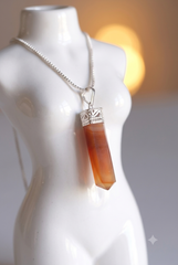 Carnelian Pencil Pendant – Motivation & Creativity