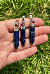 Lapis Lazuli Pencil Pendant