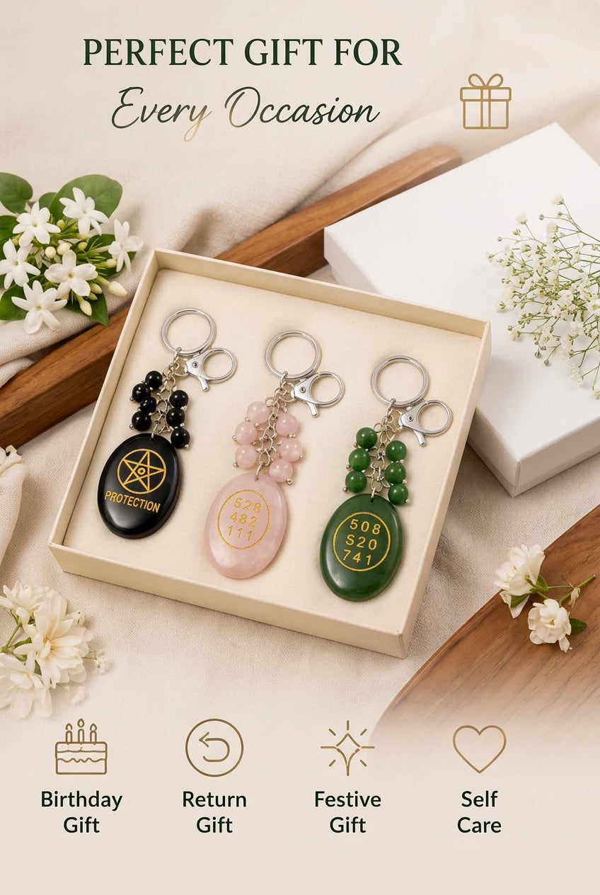 Zibu Crystal Keychains – Carry Your Energy Everywhere