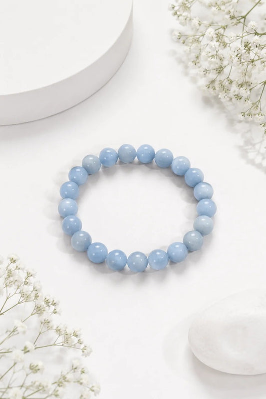 Angelite Bracelet (Peace, Angelic Connection, Calm)