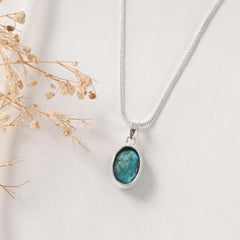 Turquoise pendant (Firoza) – Protection & Communication